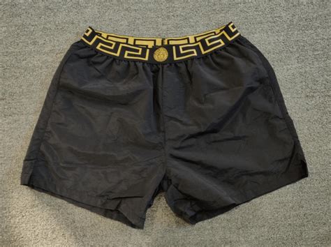 versace medusa swim shorts fake|[QC] VERSACE SWIMSHORTS MEDUSA BAND .